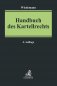 Preview: Handbuch des Kartellrechts | Wiedemann