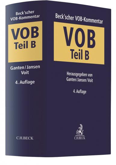 Beck'scher VOB-Kommentar: VOB Teil B | Ganten