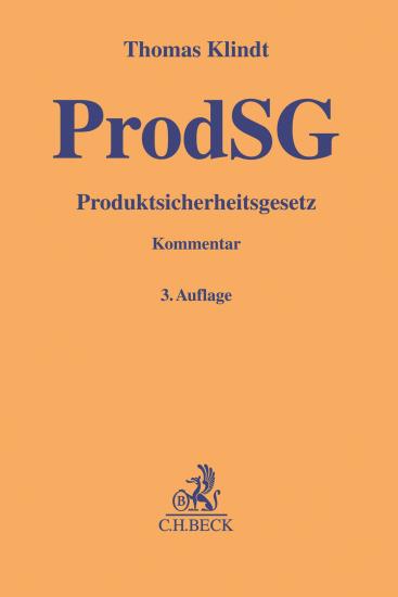 Produktsicherheitsgesetz ProdSG | Klindt