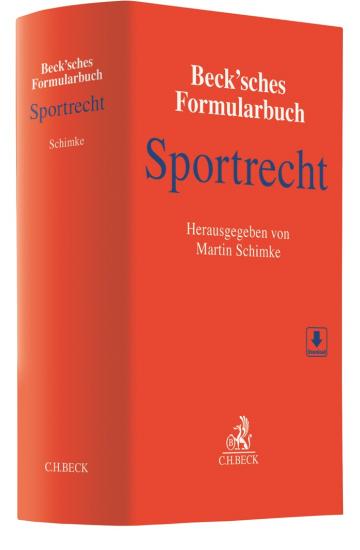Beck'sches Formularbuch Sportrecht | Schimke
