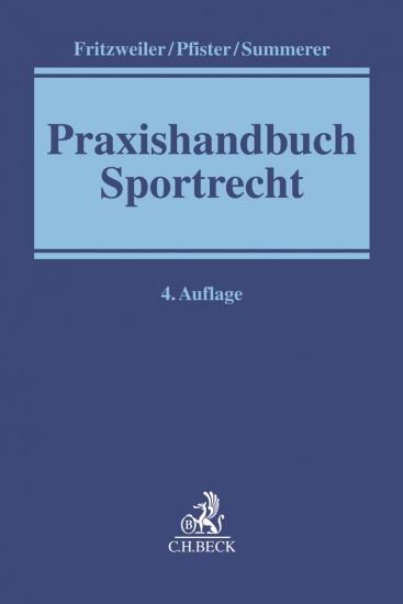 Praxishandbuch Sportrecht | Fritzweiler