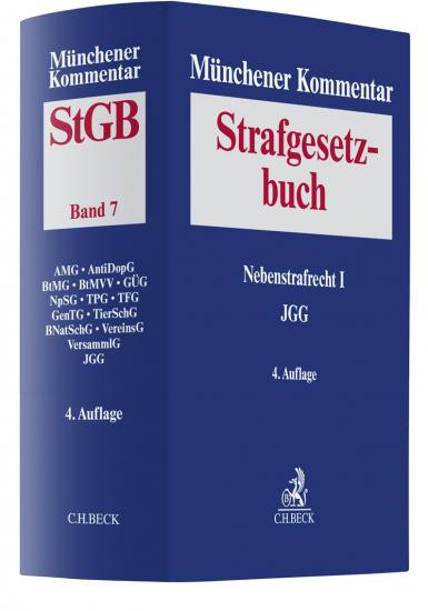 Münchener Kommentar zum Strafgesetzbuch: StGB, Band 7: Nebenstrafrecht I, JGG | Erb