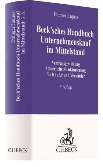 Beck'sches Handbuch Unternehmenskauf im Mittelstand | Ettinger