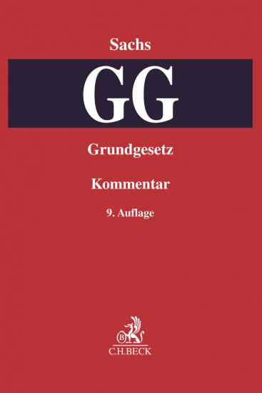 Grundgesetz: GG | Sachs