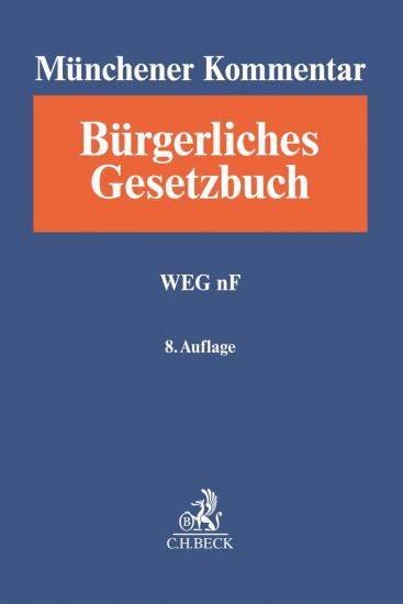 Einzelabnahme - Münchener Kommentar zum Bürgerlichen Gesetzbuch: BGB, Band 8a: WEG nF