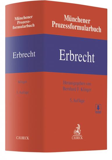 Münchener Prozessformularbuch Erbrecht | Klinger