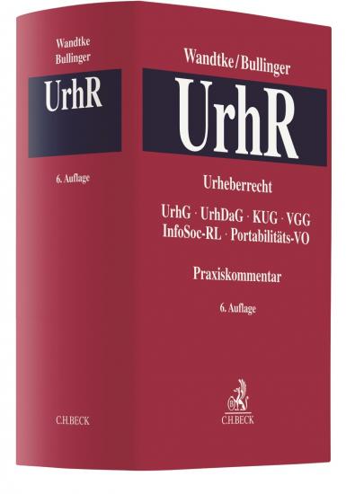 Praxiskommentar Urhheberrecht : UrhR | Wandtke