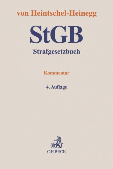 Strafgesetzbuch: StGB | Heintschel-Heinegg