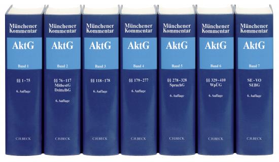 Münchener Kommentar zum Aktiengesetz: AktG | Goette