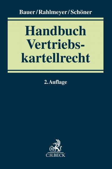 Handbuch Vertriebskartellrecht | Bauer