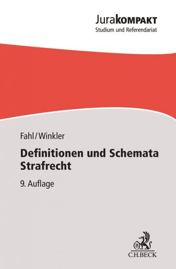 Definitionen und Schemata Strafrecht | Fahl