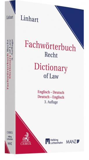 Fachwörterbuch Recht = Dictionary of Law | Linhart