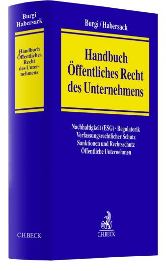 Handbuch Öffentliches Recht des Unternehmens | Burgi