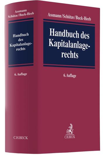 Handbuch des Kapitalanlagerechts | Assmann