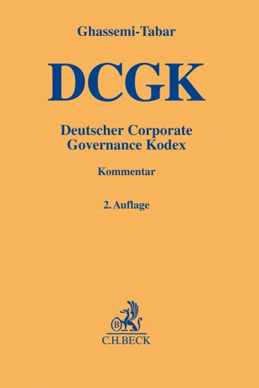 Deutscher Corporate Governance Kodex: DCGK | Ghassemi-Tabar