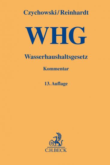 Wasserhaushaltsgesetz: WHG | Czychowski