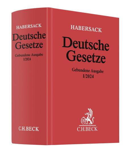 Habersack (vormals Schönfelder), Deutsche Gesetze I/2024 - gebunden