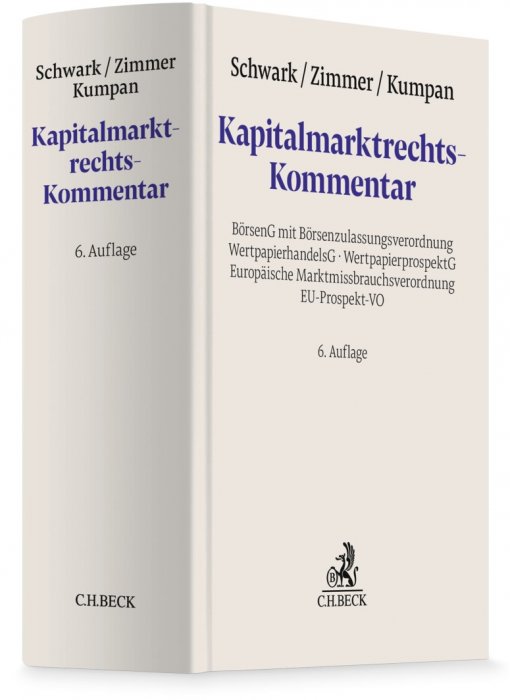 Kapitalmarktrechts-Kommentar | Schwark
