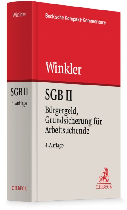 SGB II Bürgergeld. Grundsicherung für Arbeitsuchende | Winkler