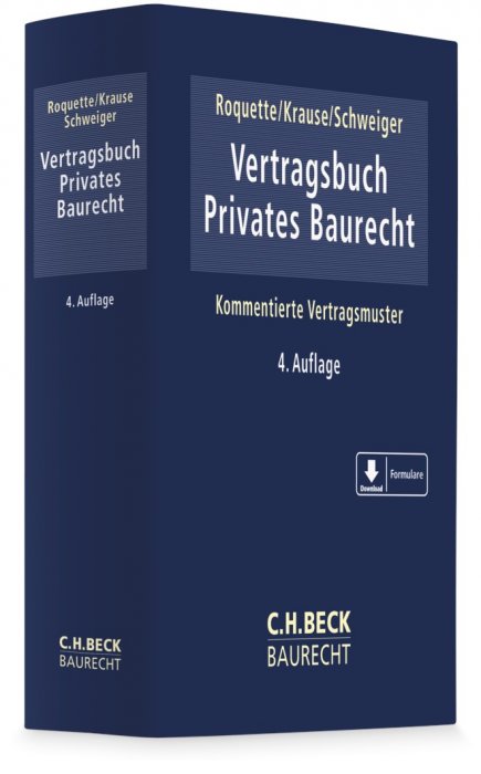 Vertragsbuch Privates Baurecht | Roquette