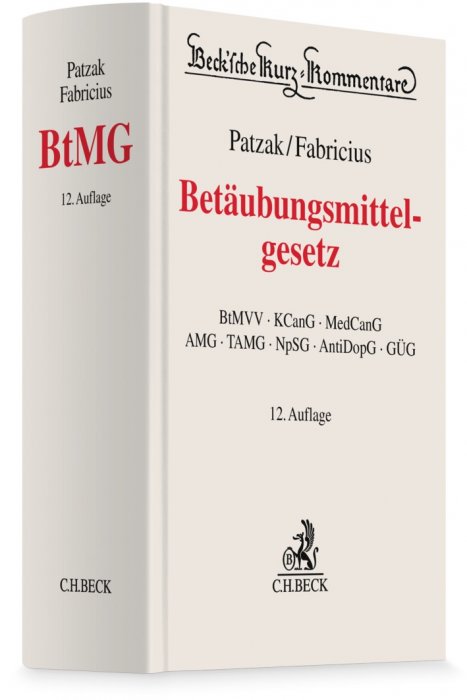 Betäubungsmittelgesetz: BtMG | Patzak