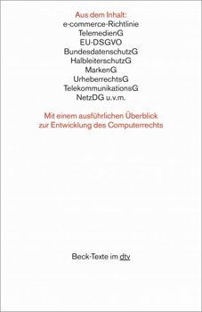 IT- und Computerrecht CompR | dtv Textausgaben