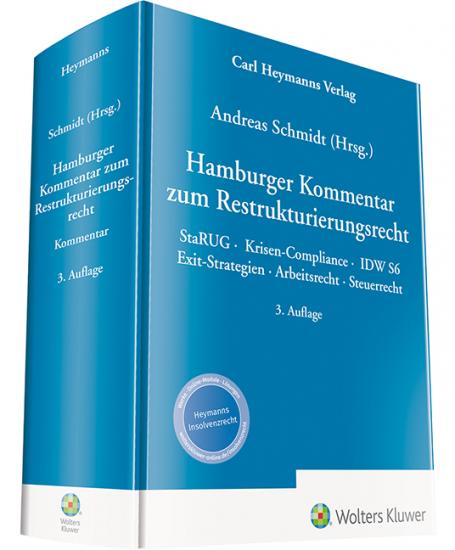 Hamburger Kommentar zum Restrukturierungsrecht | Schmidt