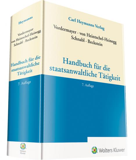 Handbuch für die staatsanwaltliche Tätigkeit | Vordermayer