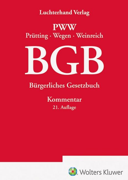 BGB Kommentar | Prütting