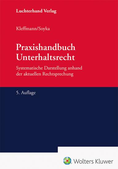 Praxishandbuch Unterhaltsrecht | Kleffmann