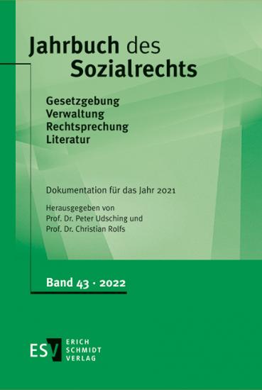 Jahrbuch des Sozialrechts - Dokumentation für das Jahr 2021 | Udsching