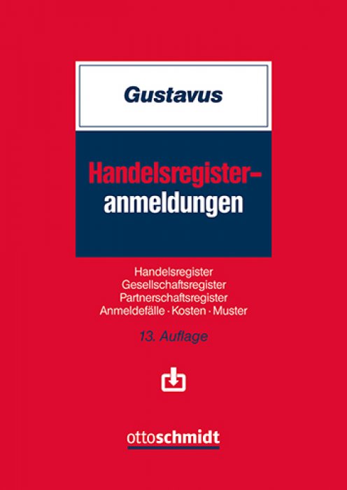 Handelsregister - Anmeldungen | Gustavus