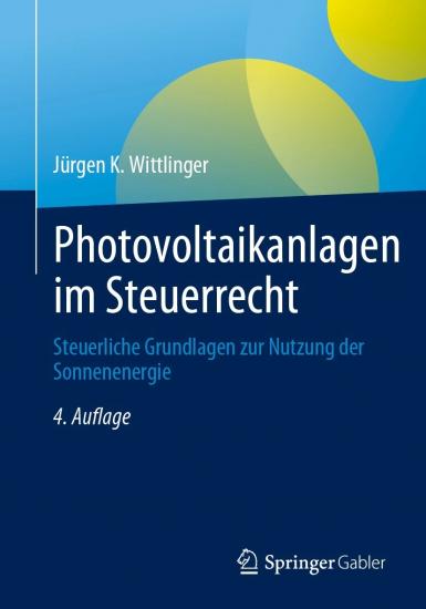 Photovoltaikanlagen im Steuerrecht | Wittlinger