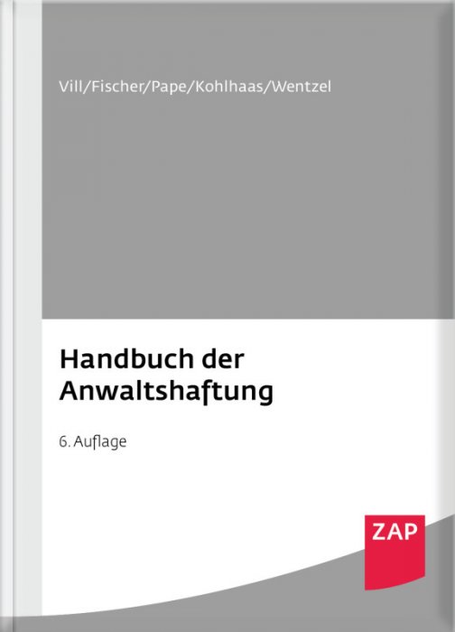 Handbuch der Anwaltshaftung | Fischer