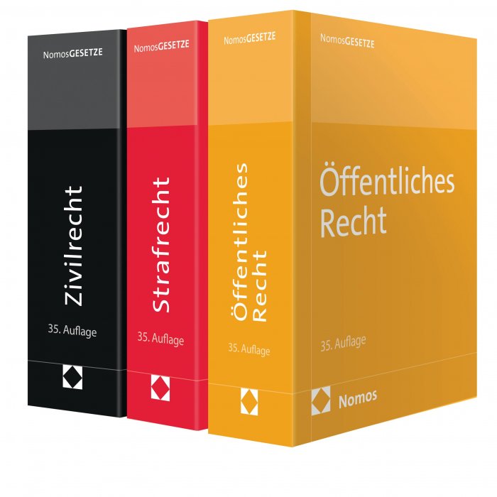 Paket: Zivilrecht - Strafrecht - Öffentliches Recht | NomosGesetze