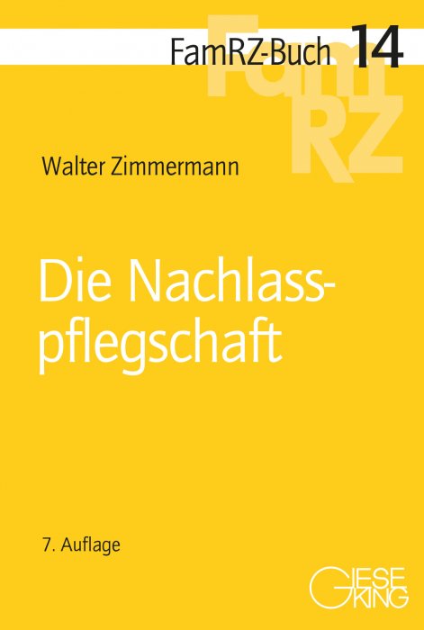 Die Nachlasspflegschaft | Zimmermann