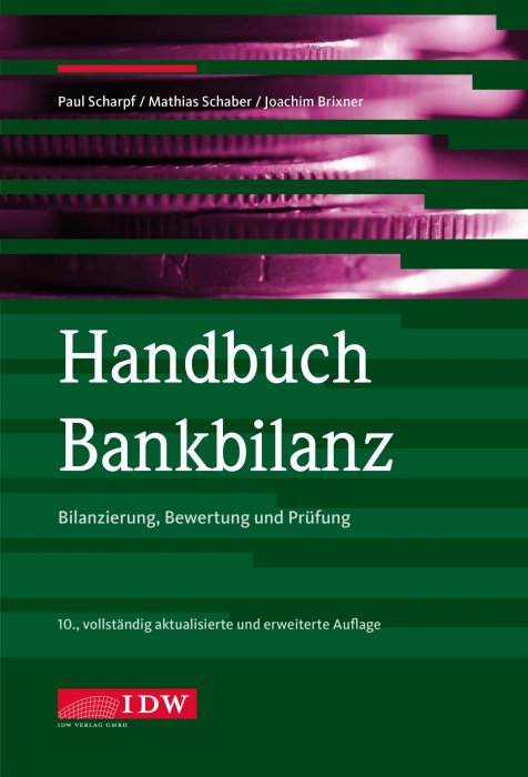 Handbuch Bankbilanz | Scharpf