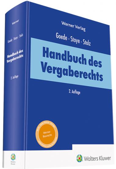 Handbuch des Vergaberechts | Goede