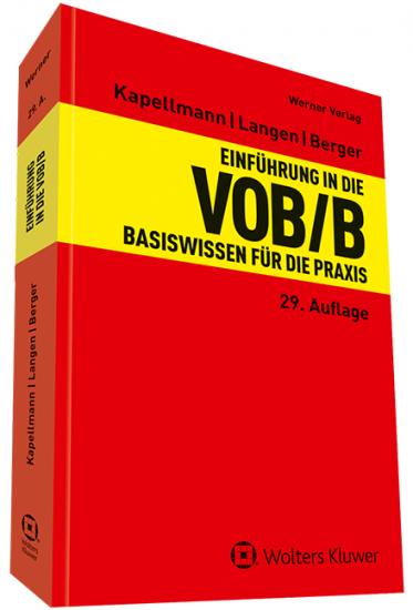 Einführung in die VOB / B | Kapellmann