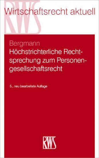 Personengesellschaftsrecht | Bergmann