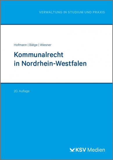 Kommunalrecht in Nordrhein-Westfalen | Hofmann