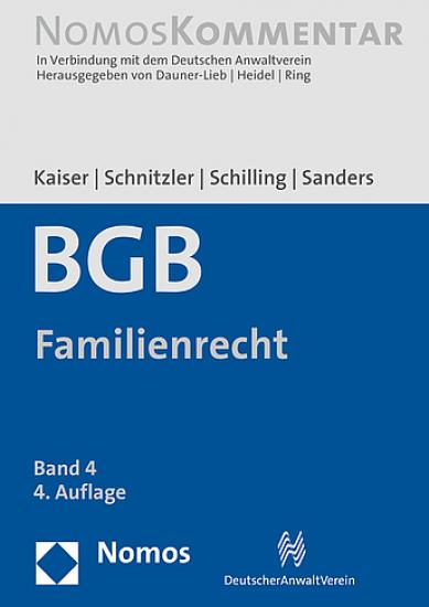 Bürgerliches Gesetzbuch: Familienrecht | Kaiser