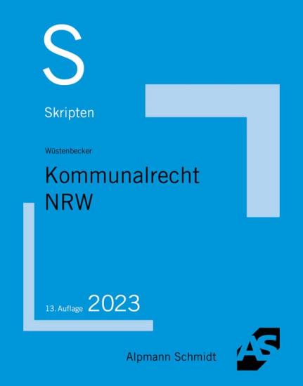 Skript Kommunalrecht NRW | Wüstenbecker