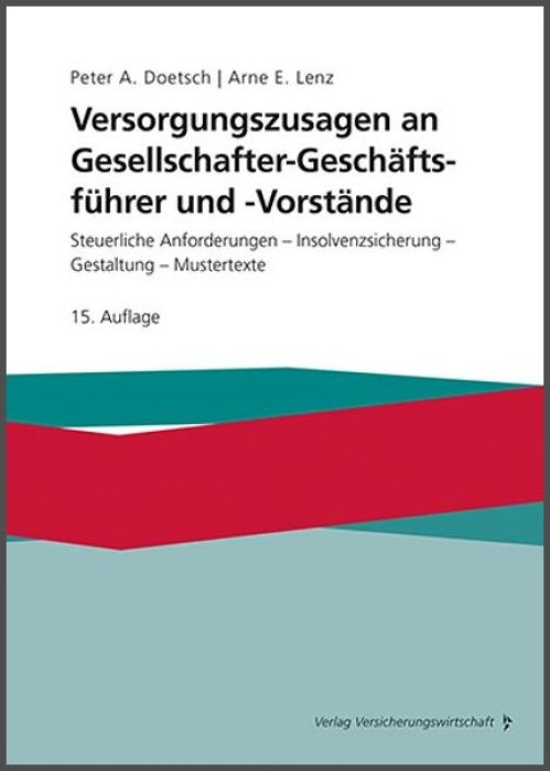 Versorgungszusagen an Gesellschafter-Geschäftsführer und -Vorstände | Doetsch
