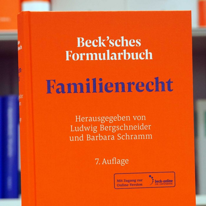 Beck'sches Formularbuch Familienrecht | Bergschneider