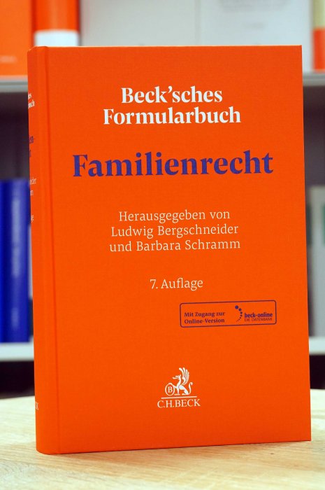 Preview: Beck'sches Formularbuch Familienrecht | Bergschneider
