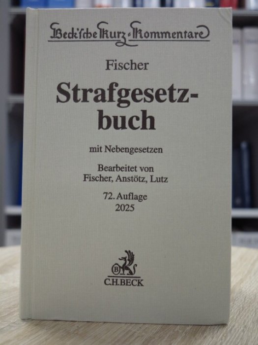 VORAUFLAGE - Fischer StGB 2025 (Gebrauchtes Exemplar)