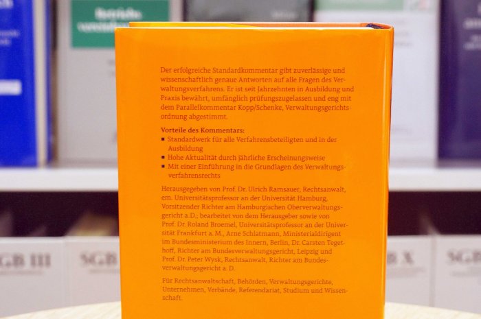 Preview: Kopp VwVfG: Verwaltungsverfahrensgesetz | Kommentar