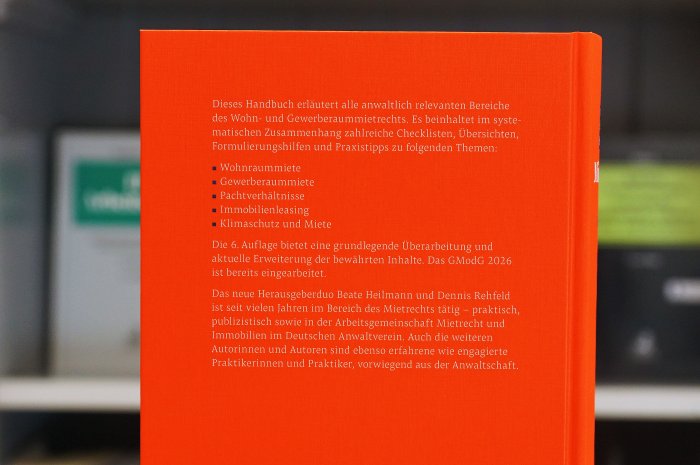 Preview: Münchener Anwaltshandbuch Mietrecht | Heilmann (vormals Hannemann)
