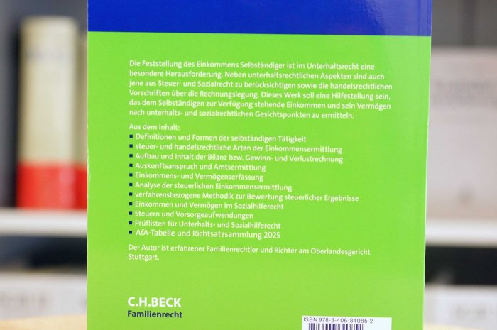 Preview: Unterhaltsrechtlich relevantes Einkommen bei Selbständigen | Strohal